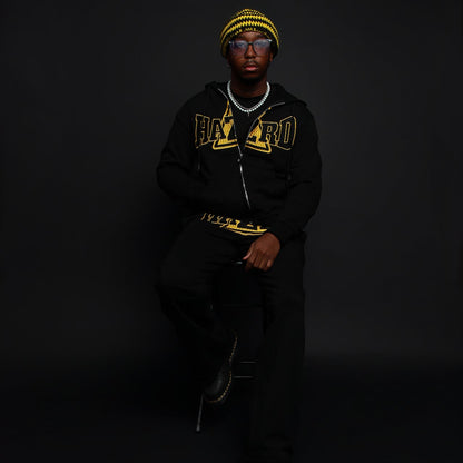 "Biohazrd" Jogger (BLKxYLW)